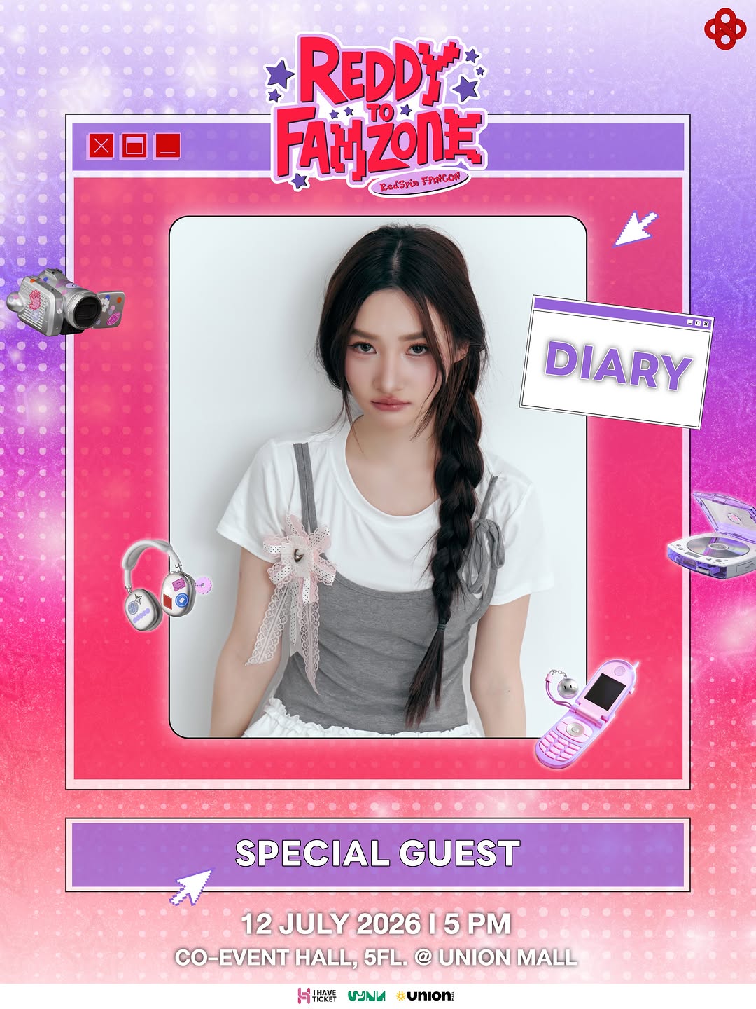 RedSpin "REDDY TO FAMZONE" Fancon